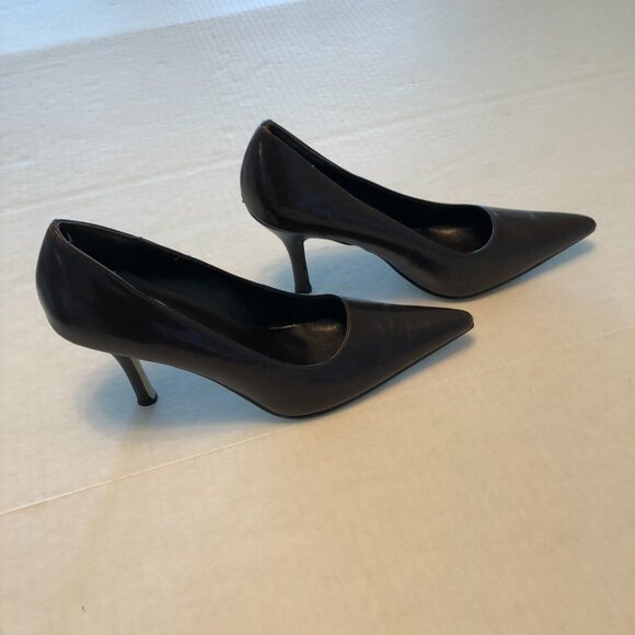Ann Kristal Women Brown Heels Shoes Size 7.5 - 7 1/2 High Heels - Picture 6 of 9